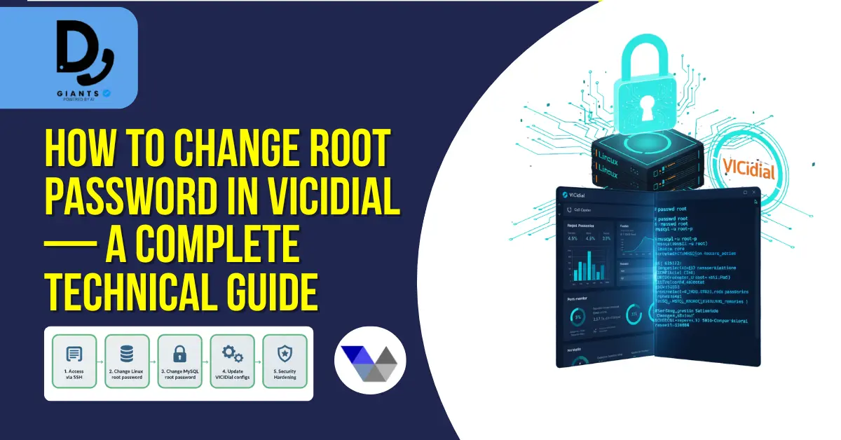 How to Change Root Password in VICIdial — A Complete Technical Guide 1
