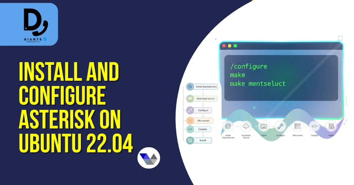 Install and configure Asterisk on Ubuntu 22.04