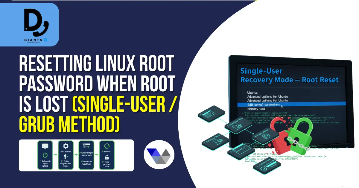 Resetting Linux Root Password When Root Is Lost Single User GRUB Method