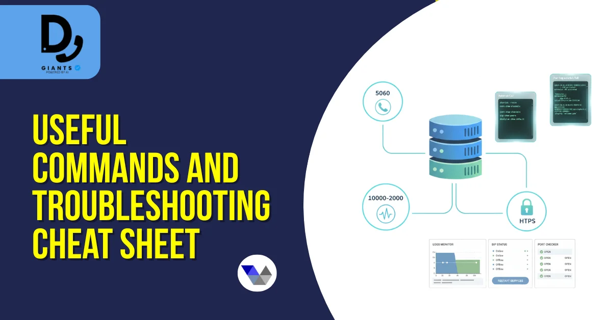 Useful commands and troubleshooting cheat sheet
