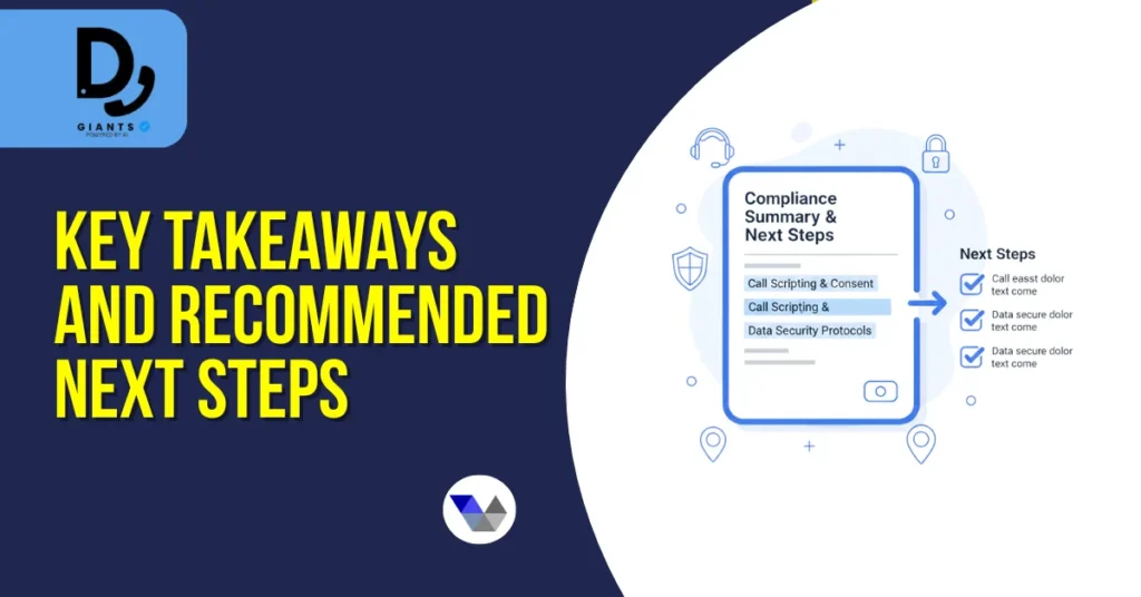 Key takeaways and recommended next steps